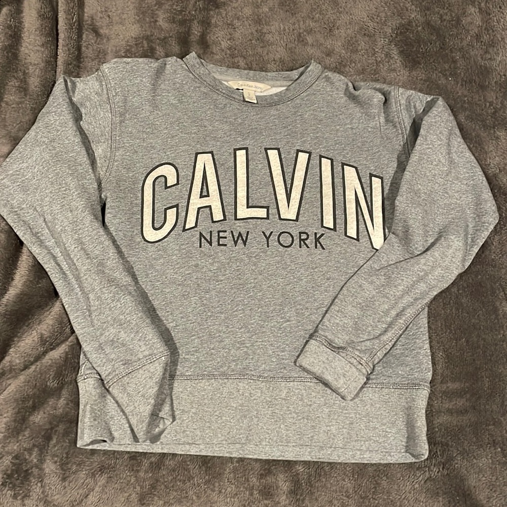 Gray Calvin Klein long sleeve